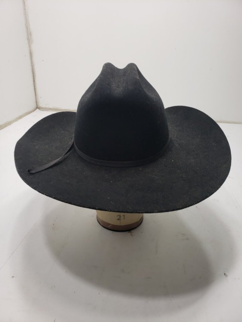 Cody James Black 3X Wool Blend Cowboy Hat Western Mens Size 6 7/8 Made In USA - Picture 5 of 10